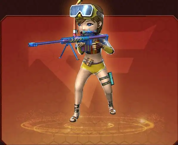 穿越火线十二周年巴雷特零水下丽影成玩家版本最爱狙击枪