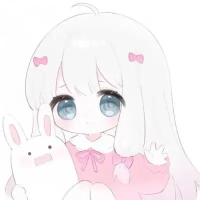 可爱卡通头像女生呆萌q版简单60张