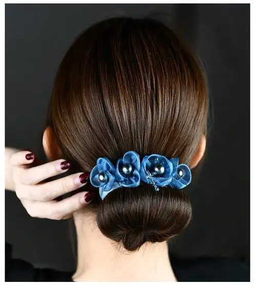 【可爱兔耳朵盘发器】半丸子头发夹盘头发造型器蓬松懒人花苞头