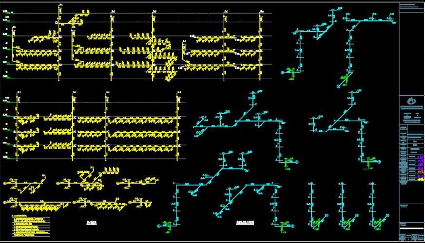 某小区给排水施工图纸