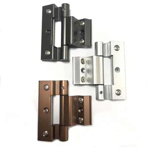 inndes英蒂斯20槽欧标合页 断桥铝门窗家装五金定制三翼合页