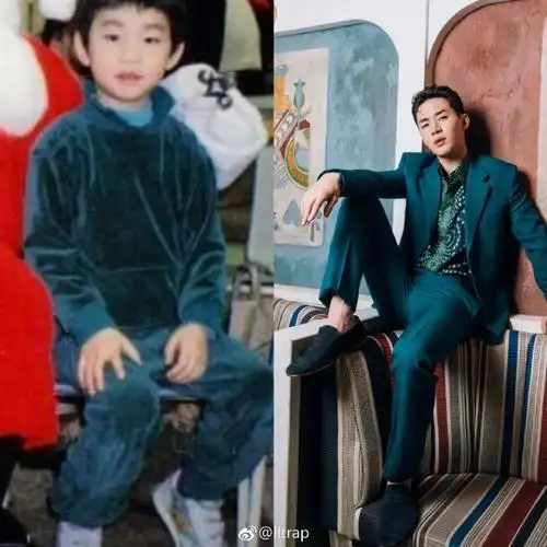 明星小时候能有多搞笑#刘宪华童年照vs长大后从小可爱到大的henr