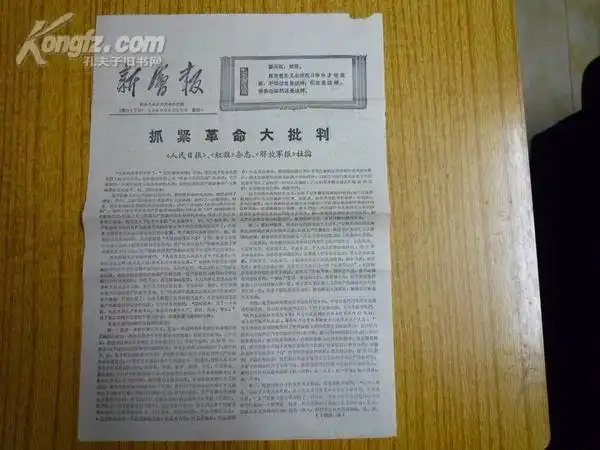 新会报(217#)——抓紧革命大批判!