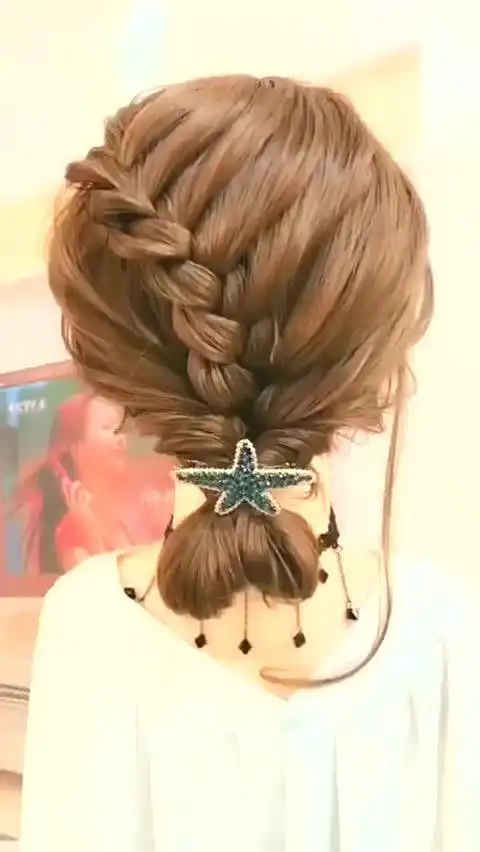 短发编发教程来了!女人就要美美哒!