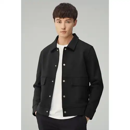 墨麦客男装2021秋冬季新款工装夹克短款上衣男士夹克