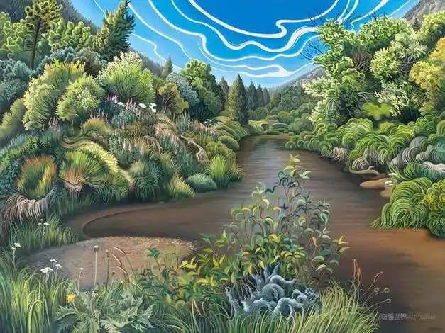 这种风格的风景画,你喜欢?|艺术|绘画|画家|油画|文学|禅宗_网易订阅