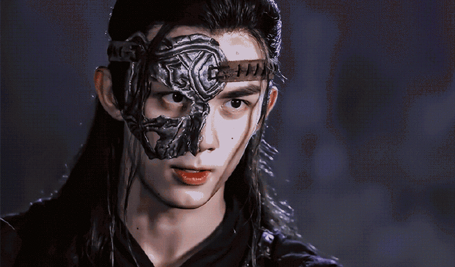 吴磊的古装带面具帅拉了!今晚就去看阿隼#长歌行