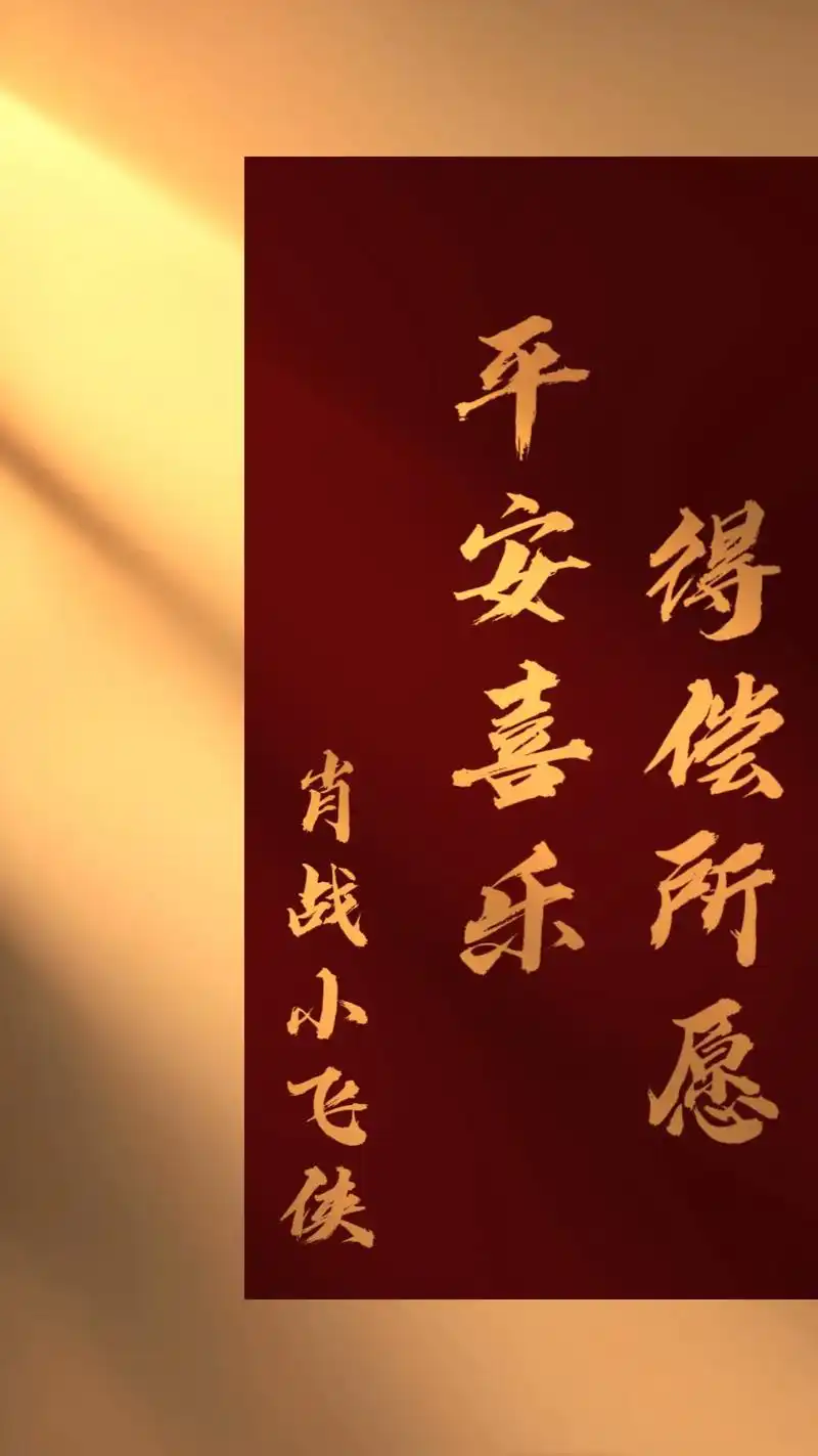 万事胜意!#全世界最好的肖战 # - 抖音