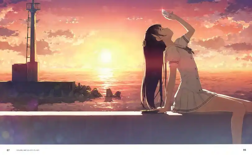 日站搜集-动漫美少女高清画集★【新浪微博:高清无水印iphone萌壁