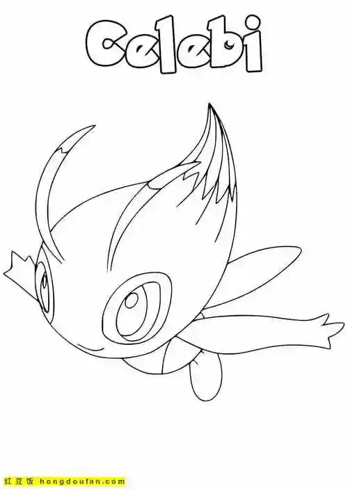 你最喜欢的神奇宝贝卡通涂色图片!12张有趣的比卡丘填色图