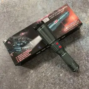 新款黑鹰机械x6电棍军工品质威力强高压防狼防身电棒