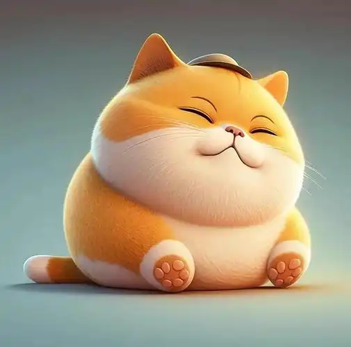 有故事的肥猫头像女孩1