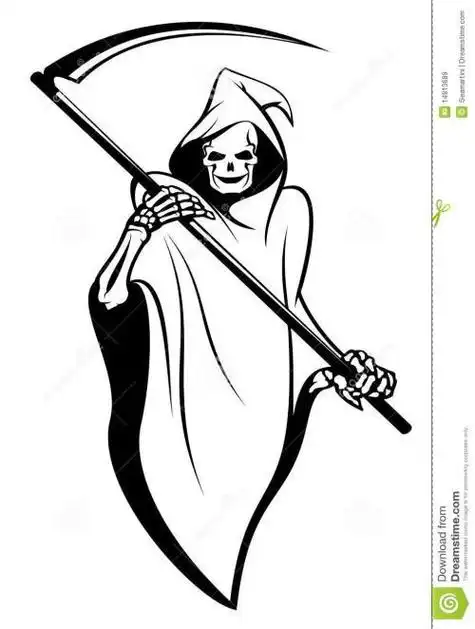 死掉的小人简笔画