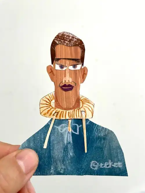 今天是一组美式校园风的人物拼贴,因为平时刷色就很喜欢刷一些中性