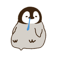 表情包 | 抖音上很多人在找的灰色小企鹅表情包(1)