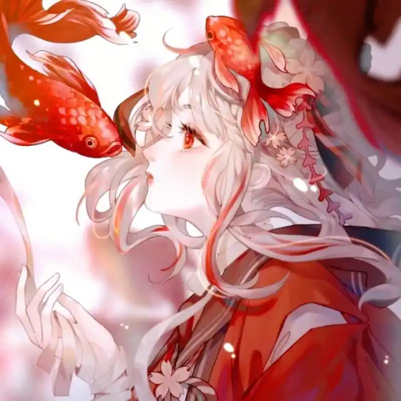 动漫古风女头推荐|今我来思,雨雪霏霏 昔我往矣,杨柳依依.