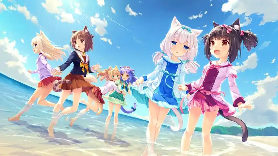 可爱萌系动漫小萝莉桌面壁纸