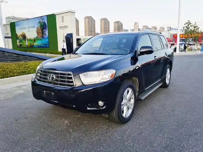 准08年进口丰田汉兰达,3.5l最高配,七座版本,v6发动机
