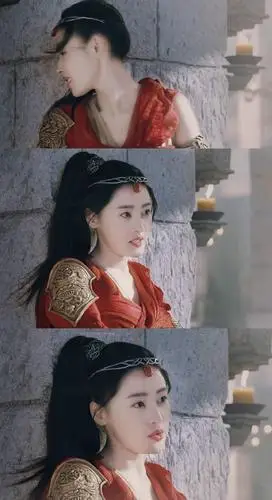 张天爱貂蝉装美艳动人网友还是快去演古装剧吧