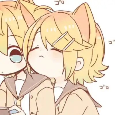 可爱的动漫头像萌萌情侣一男一女一见自难忘闲了