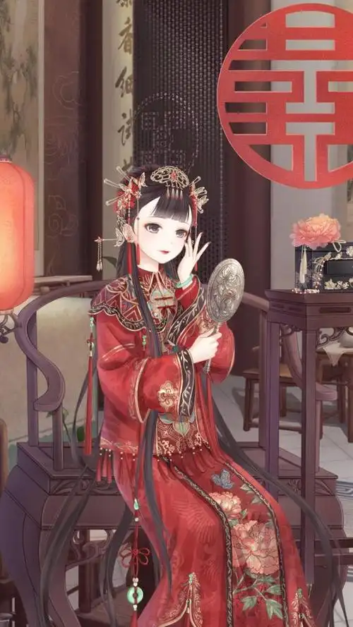 太喜欢中式嫁衣了