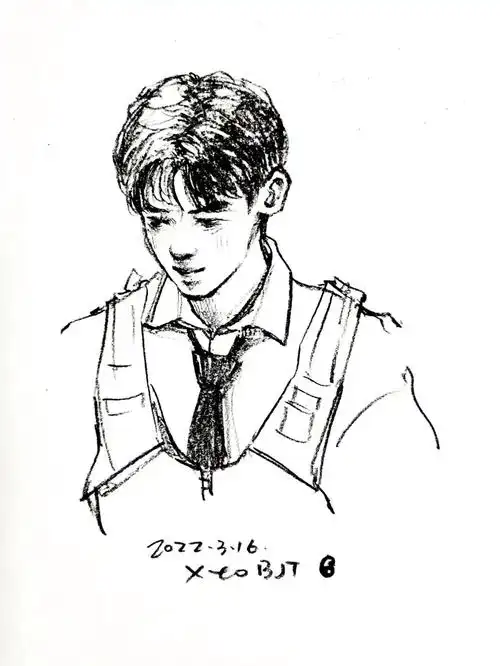 26888今天画白敬亭了吗