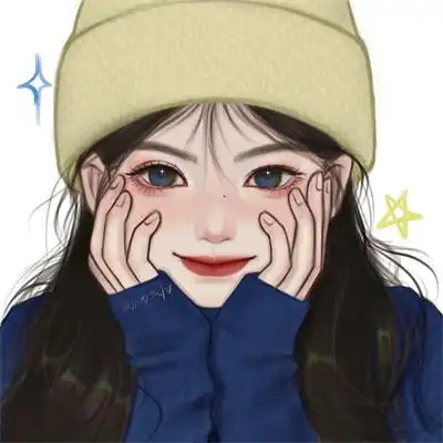 的真人手绘宝藏女头 温柔御姐俏皮甜美多种风格女头_女生头像_美头网