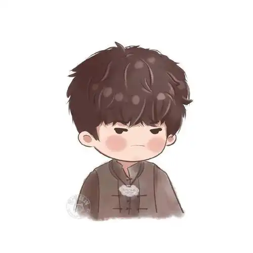 这波新鲜的易烊千玺卡通头像,好萌好可爱!