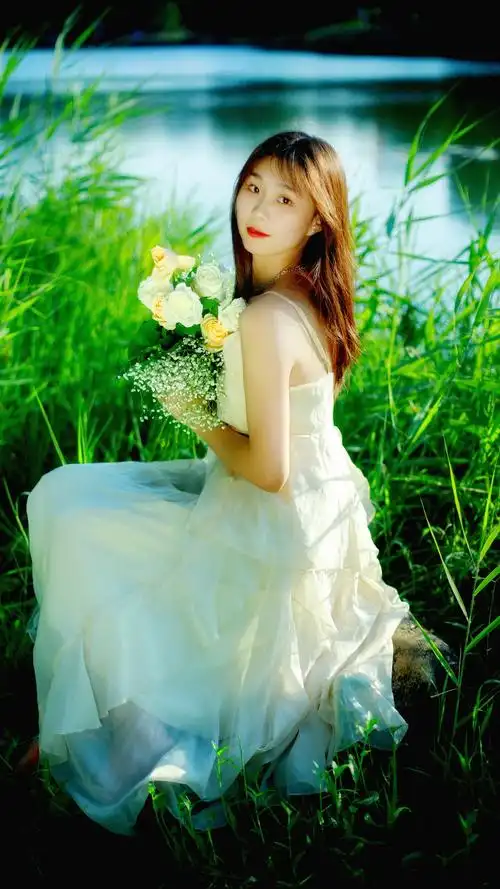 我与神明森系人像