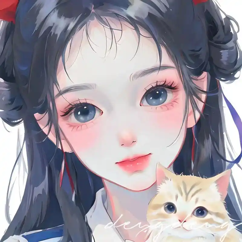 甜美可爱女生头像|日系简约风