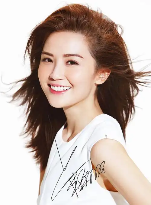 明星签名欣赏:经典女子偶像组合she与twins