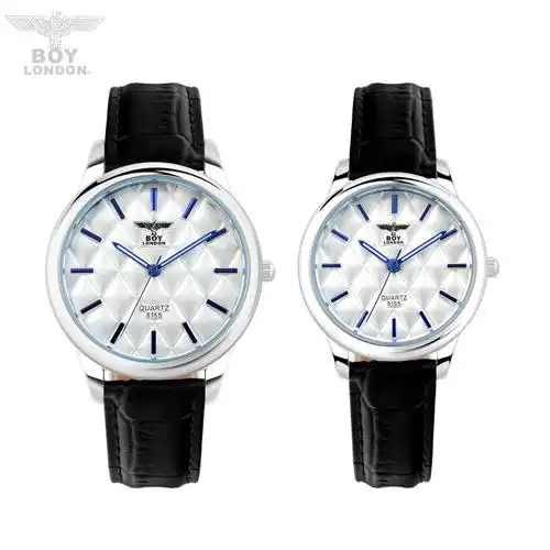 时装 腕表/首饰 时尚手表 [ boylondon ] boylondon couplewatch 皮制