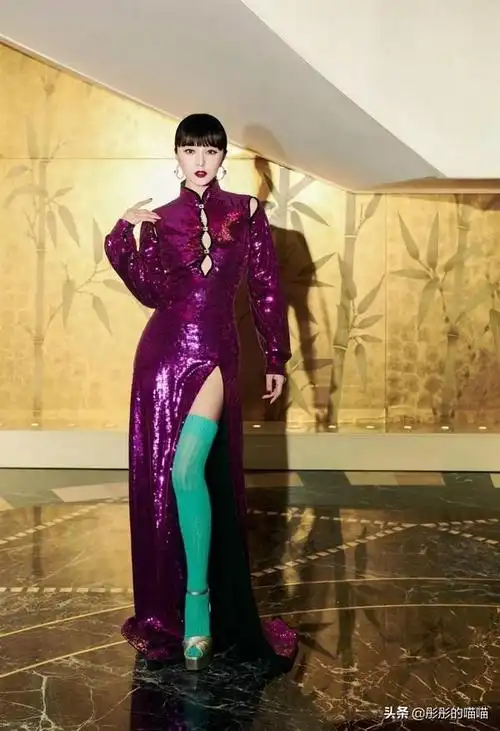 范冰冰可真奔放连3d透视裙都敢穿上身一般人真驾驭不来