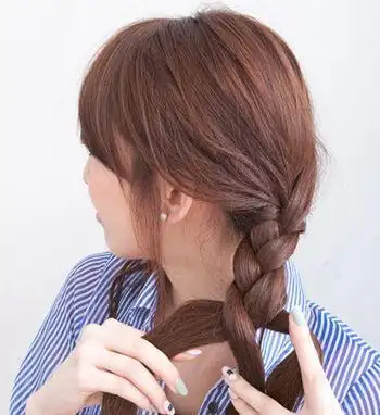 日系甜美丸子头扎法 日式丸子头扎法步骤图解_发型师姐