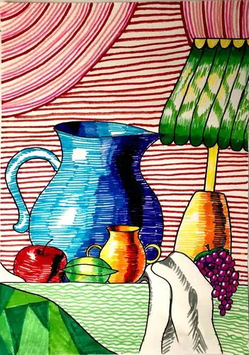 选自网络改编 儿童画 6～10岁