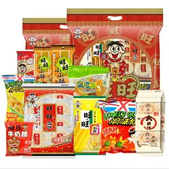 旺旺产品作为群众喜闻乐见的食品,买旺旺运气旺,这个广告词也是家喻