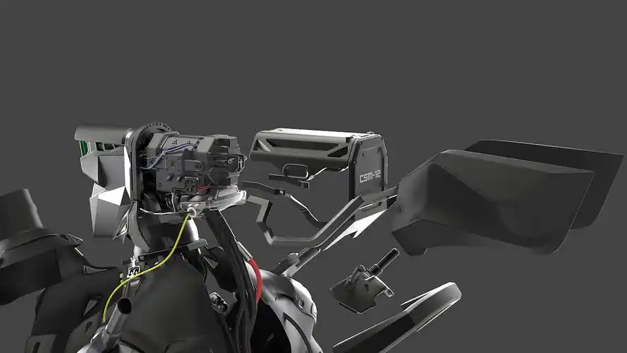 赛博朋克科幻机器人