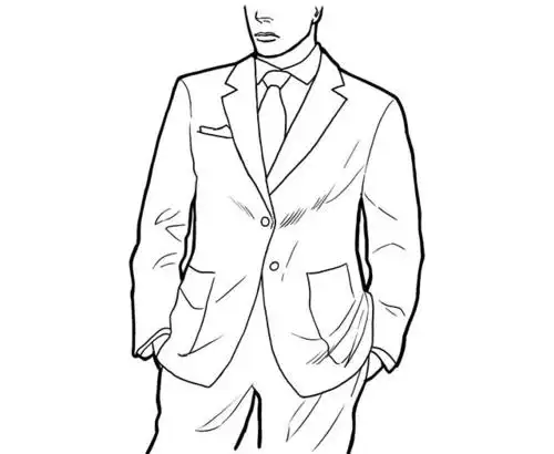 其中单排扣西装就有一扣,两扣与三颗扣的区别,而诀窍很简单,最下面的