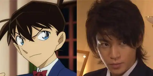 名侦探柯南真人版cos,小栗旬的柯南很有型,小哀太可爱了