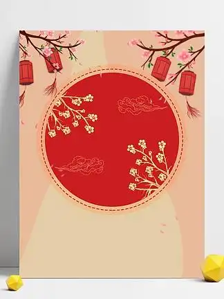 【复古红色工笔画背景】图片免费下载_复古红色工笔画背景素材_复古