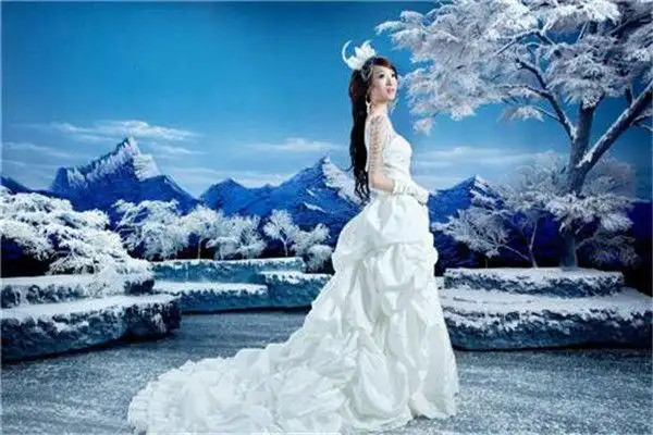 漂亮的婚纱照图片