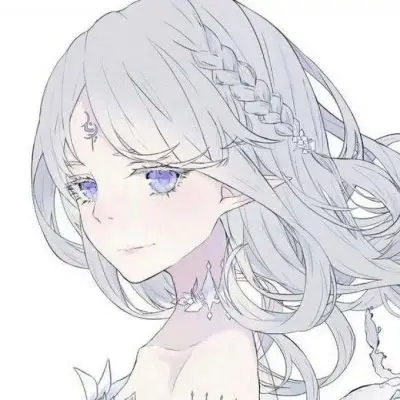 丧头像动漫女暗黑系二次元女生头像