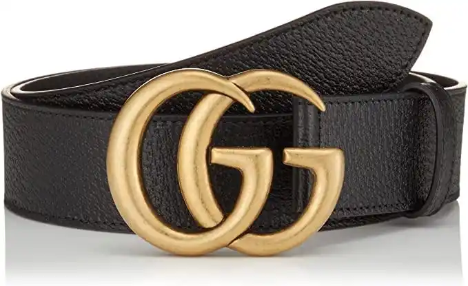 gucci 古驰 皮带 gg marmont 真皮 标志 带扣