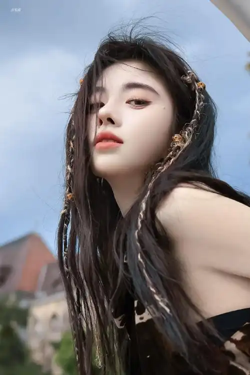 鞠婧祎美拉德风